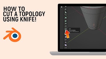 How to Cut a Topology Using Knife in UV Workspace Blender [easy]