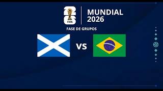 Escocia vs Brasil - EA Sports FC 26 - Xbox Series X (4k 60fps) #fc26