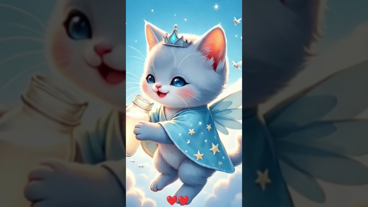 sky fantasy cat 😺 