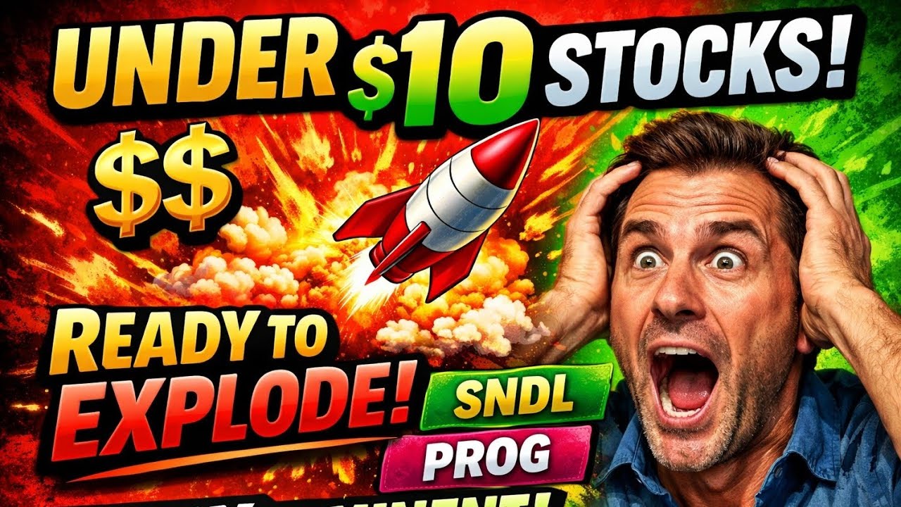 Top Low-Priced Stocks Under $10 SET TO EXPLODE 🚀 Big Gains Coming!