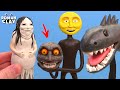 Trevor Henderson Creatures with Clay | The Pale Lady, Behemoth GMod and Ball Face