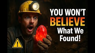 Digging for Hidden Gems… Then THIS Happened! ⛏️✨#gemstone #crystals #alfagemsworld