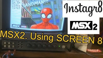 MSX GR8NET Instagr8 - now for MSX2 !!!