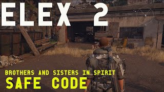 Elex 2 Safe Code Brothers and sisters in sprit Mission (Nyra)