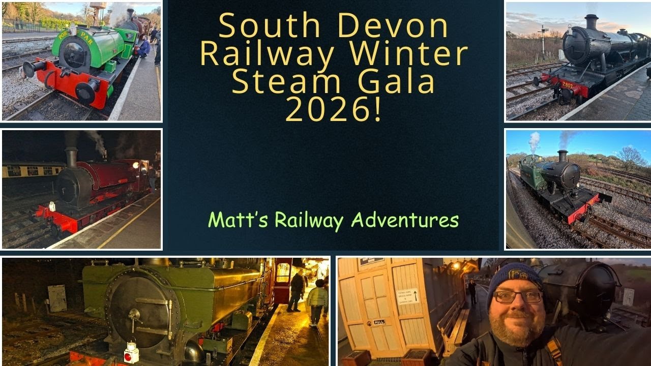South Devon Railway 2026 Winter Steam Gala!