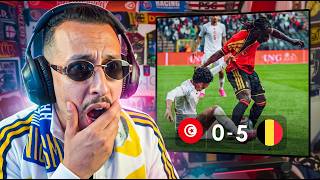 [ GooBA ReactioN ] Fantastisch DOKU !! HIGHLIGHTS (5-0) BELGIQUE VS TUNISIA