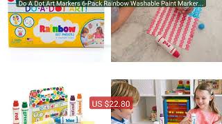 Do A Dot Art Markers 6-Pack Rainbow Washable Paint Markers Th... — Amazing Value 2026 | Must Have!