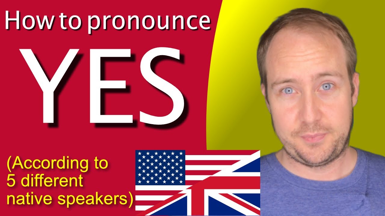 Pronounce the 50 Most Common Words in English Yes YouTube