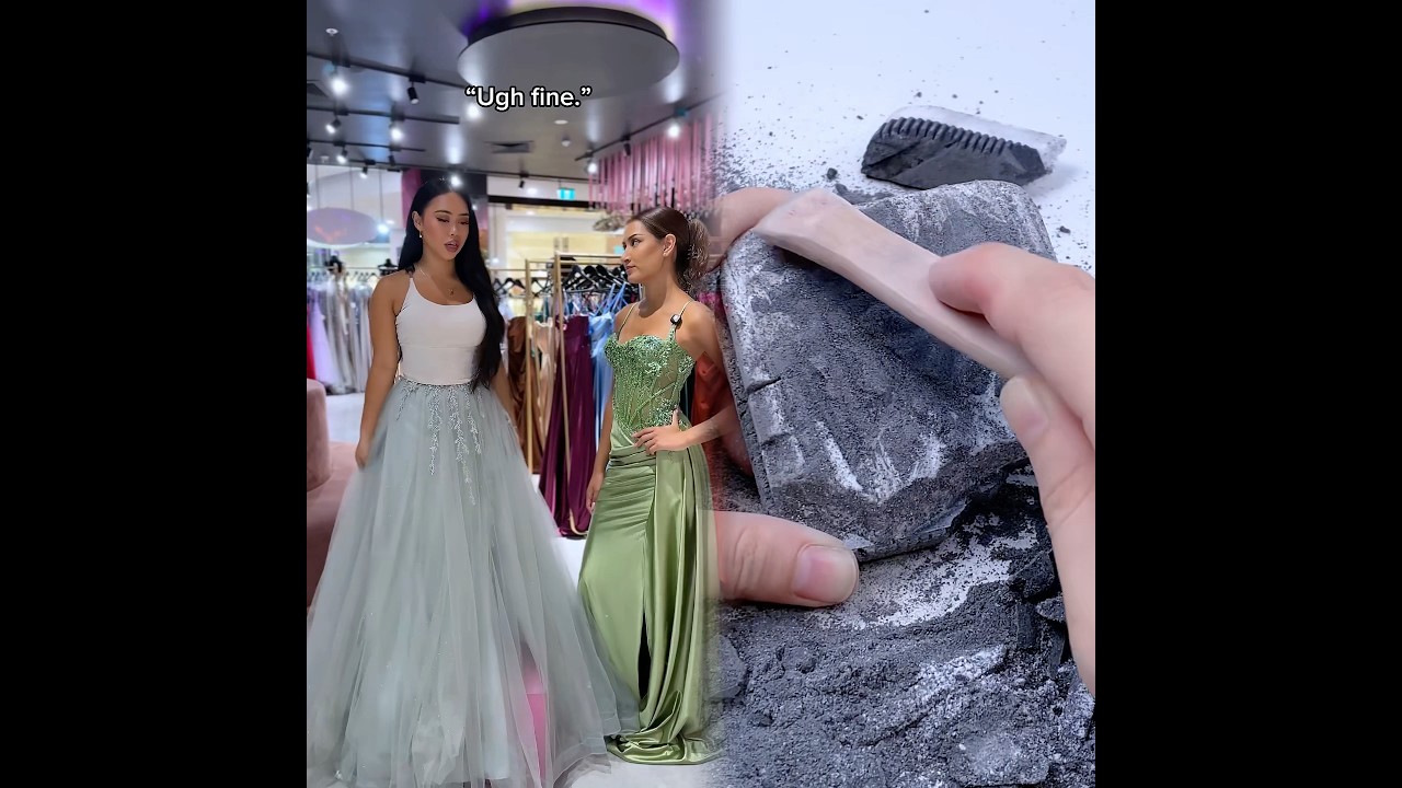 POV Yoga Girl Goes Prom Dress Shopping 