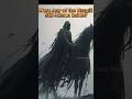 Tolkien..No way the nazgul were human inside!🤔😱        #shorts #nazgul