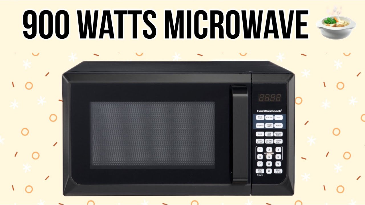 Hamilton Beach HB54SS100112161 0.9 Cu ft 900-Watt Stainless Steel Countertop Microwave Oven