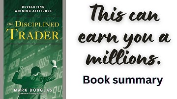 The disciplined trader Mark  Douglas book summary | Audiobook