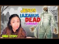 Jesus raised lazarus from the dead english  bible story