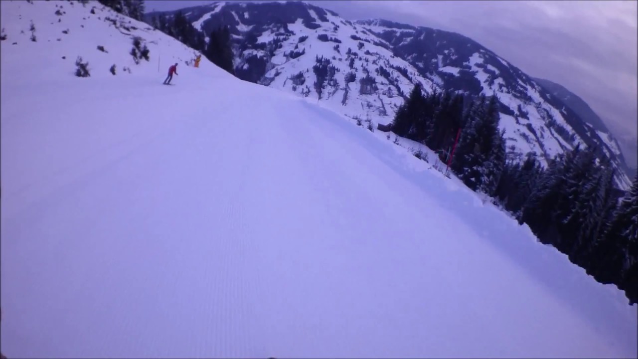 Afdaling 2b Jausernabfahrt in Saalbach-Hinterglemm 2017