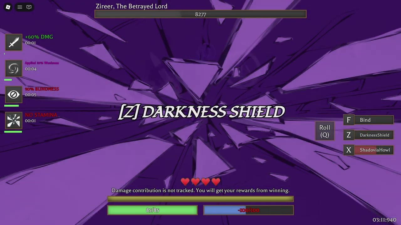 Zireer Secret Phase DEATHLESS - [Something Boss Fights] (Guide in Description)