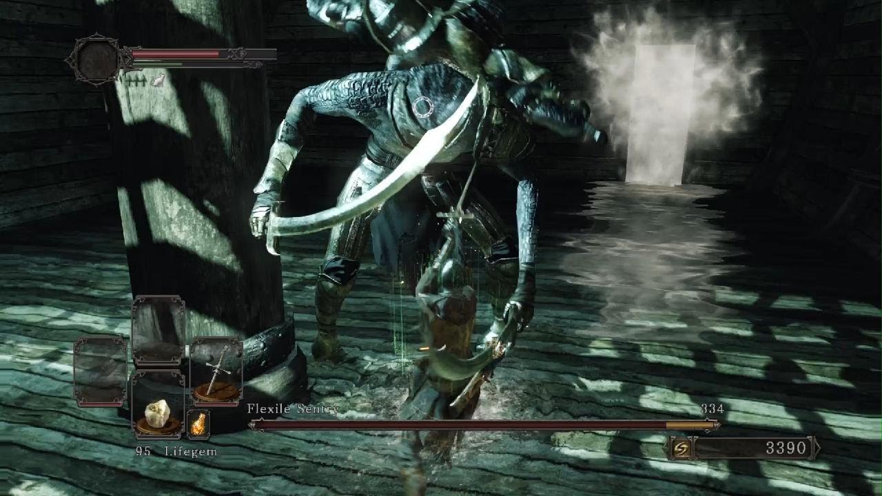 SL1 Flexile Sentry Dark Souls 2: Scholar of the First Sin - First Try