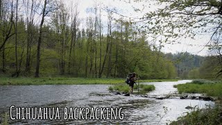 Backpacking With Chihuahua at the Beautiful Moravice River Park | Slate mines, Chicken Skewers, Tarp