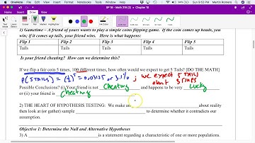 10.1 Part 1 Language of Hypothesis Testing