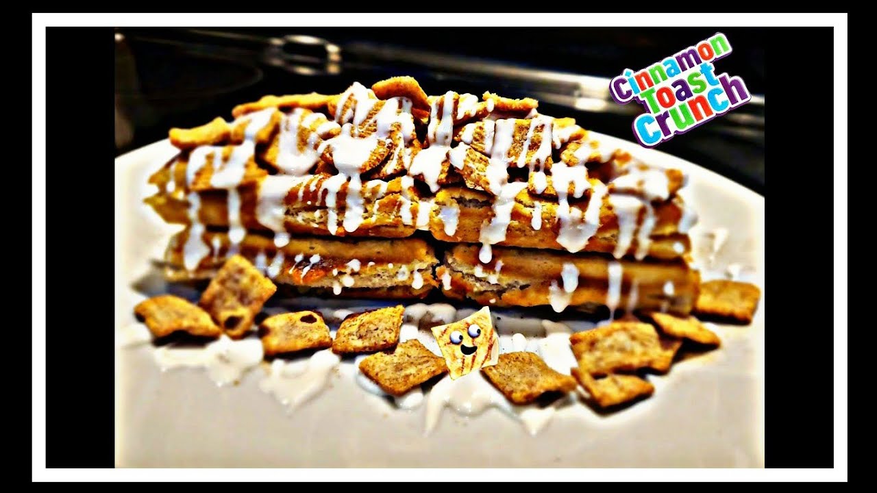 Kool Waffle Ideas💡 Cinnamon Toast Crunch Waffles 