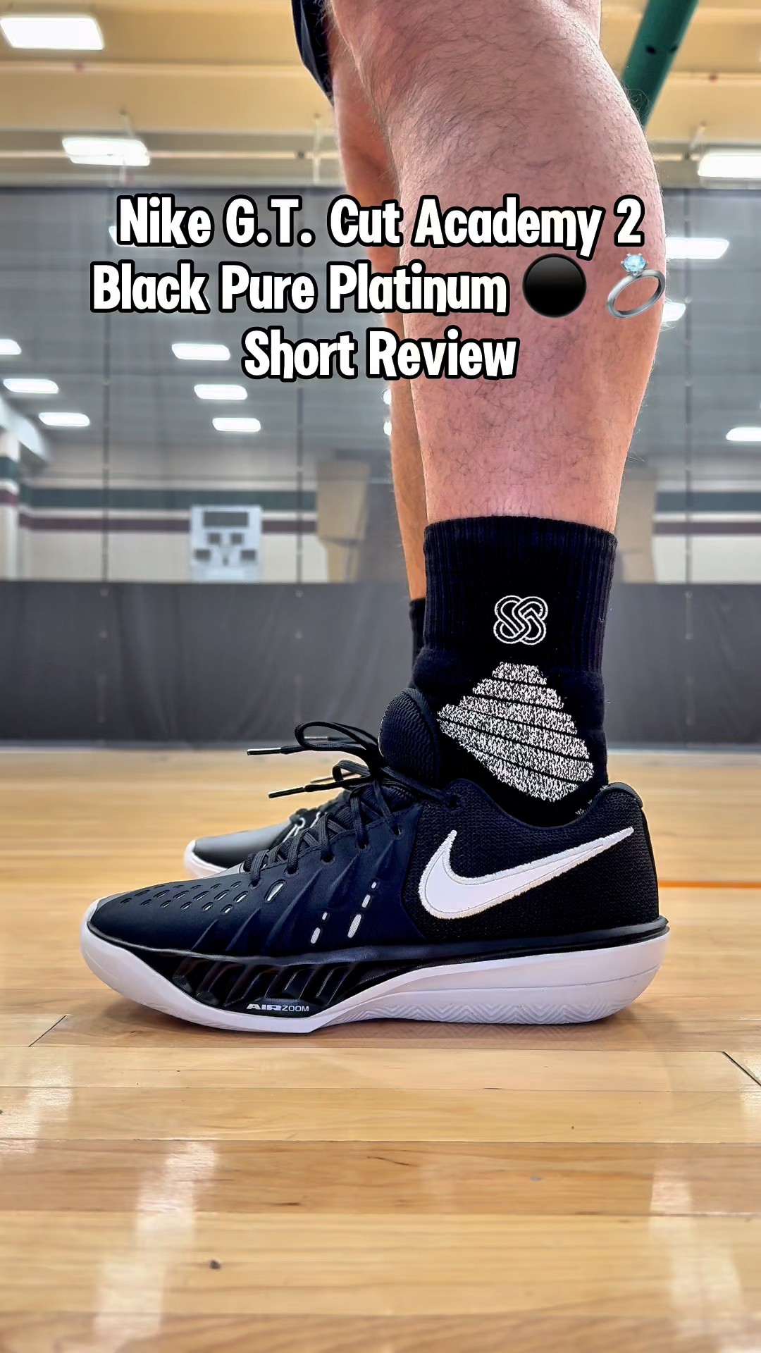 Nike G.T. Cut Academy 2 “Black Pure Platinum” Light, quick, and