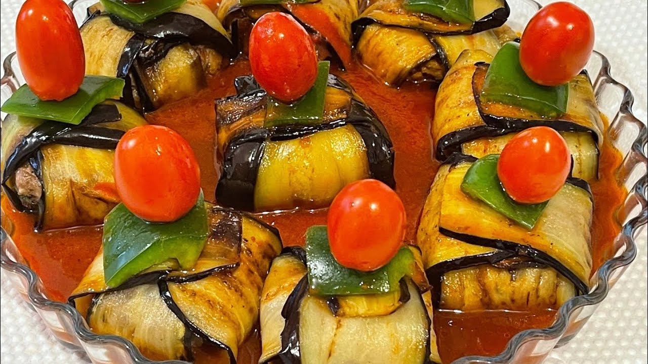 Islim Kebab - Traditional Eggplant with Meatballs // 