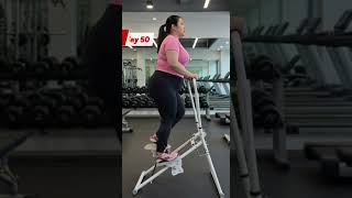 Plus Size Stepper Workout (Gym) | Realistic AI Fitness &amp; Weight Loss Motivation #plussize #fitness