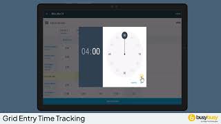 Grid Time Tracking