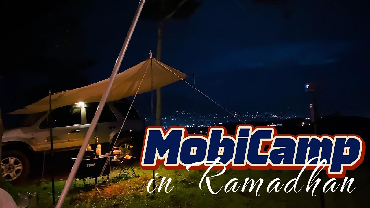 MobiCamp di tempat kurang terawat tapi viewnya AMAZING!!!!