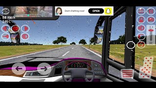 bus simulator lintas jawa 2023 - Android gameplay|new feature and details update video|2023 bus game screenshot 1