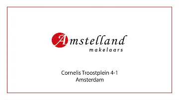 Cornelis Troostplein 4-I te Amsterdam | Amstelland Makelaars