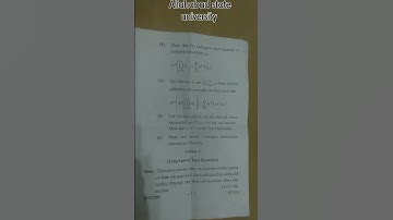 Measure Theory (MSc Maths 3rd Semester Allahabad State University 2022-23 Question Paper)