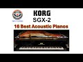 KORG SGX-2 VST - 16 Best Acoustic Pianos!