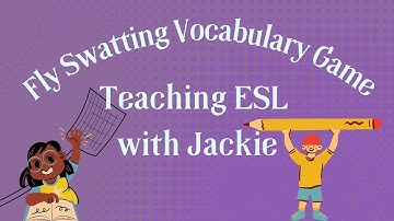 Fly Swatter ESL Vocabulary Game for All Ages | Teaching English with Jackie