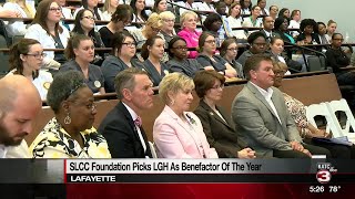 SLCC honors Lafayette General Health as benefactor