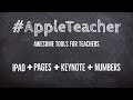 A How To VLog about #appleTeacher Tools and what you can do with iPad