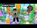  pls donate live  giving robux  just chillin