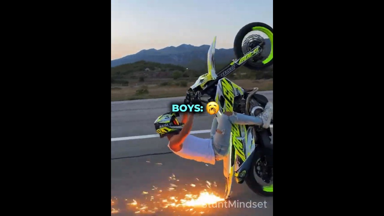 Boys Got Heat 🔥 Wait For The Men 🥶💀 Bike Stunts! 