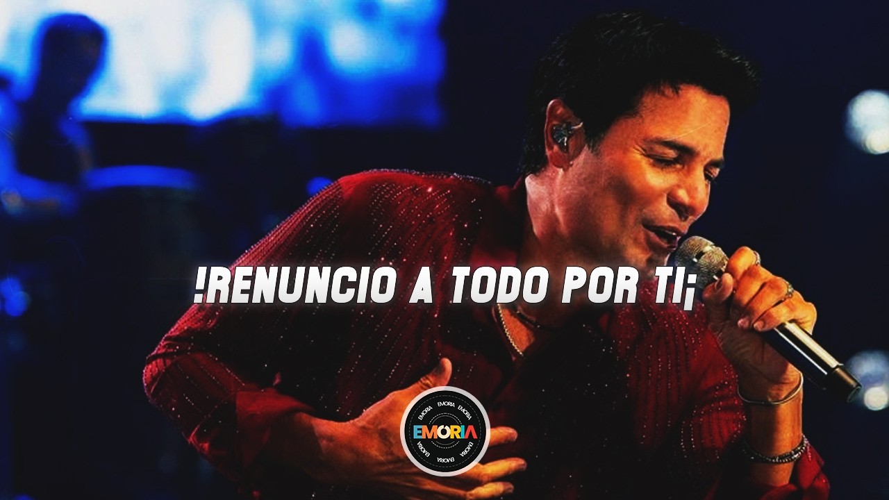 Chayanne - Dejaría Todo (Lyrics) | ¡Un clásico inmortal que se canta con el alma herida! 🎙️✨