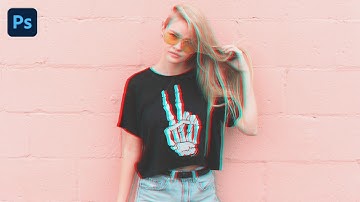 Glitch Effect in Photoshop | Anaglyph Effect