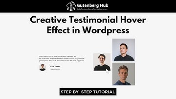 Custom Testimonial Hover Effect in WordPress using JQuery | WordPress Tips and Tricks