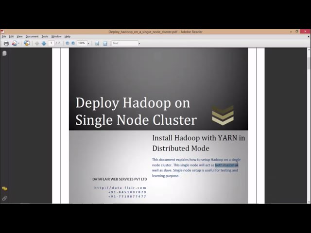 Installation of Apache Hadoop 2.x or Cloudera CDH5 on Ubuntu | Hadoop Practical Demo