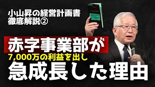 保存版】赤字事業部が急成長した理由 / 小山昇の「経営計画書」解説②