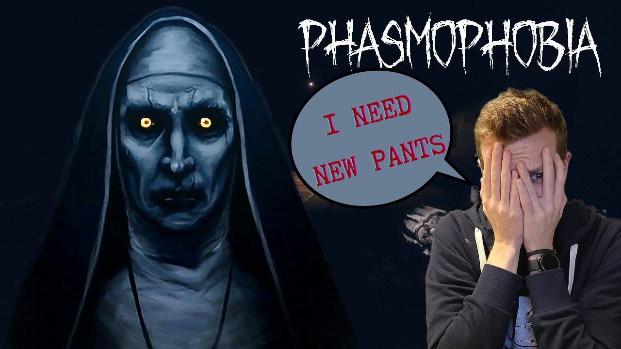Getting Scared In Phasmophobia - YouTube