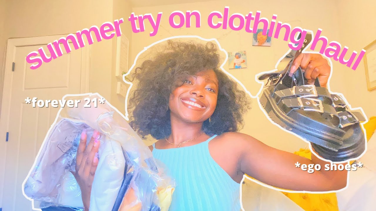 HUGE SUMMER TRY-ON HAUL | EGO Shoes, Forever 21+ More | Amarachi Nnadozie