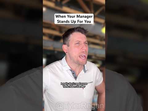 When Your Manager Stands Up For You #customerservice #server #boss #shorts