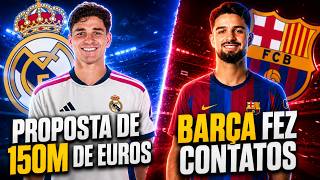 🤑 LOUCURA: Real Madrid oferece 150M por Julián Álvarez! | Barcelona faz contatos por Flaco López!