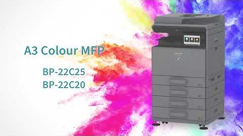 SHARP BP-22C25 | 22C20  | A3 Colour Multifunctional Printers