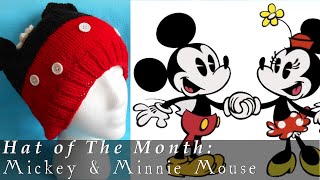 Hat of The Month | Nov. 2014 | Mickey & Minnie Mouse @PleasantSeas