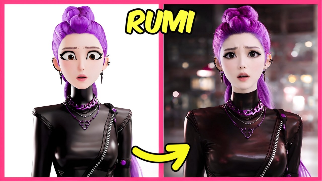 ¿Puedes Adivinar a los K-POP Demon Hunters Bailando? 💃🔥 Versión TikTok en la Vida Real 🎵