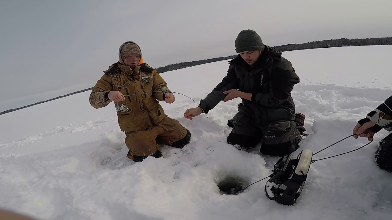BWCA Ice Fishing for Lake Trout